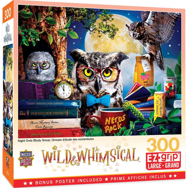 Night Owls Study Group 300pc Puzzle