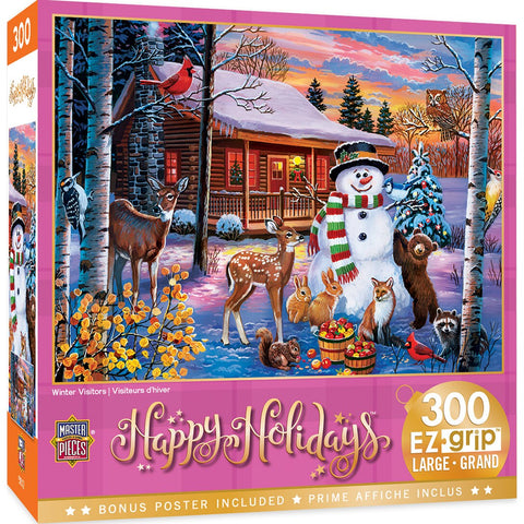 Holiday - Winter Vistors 300pc Puzzle