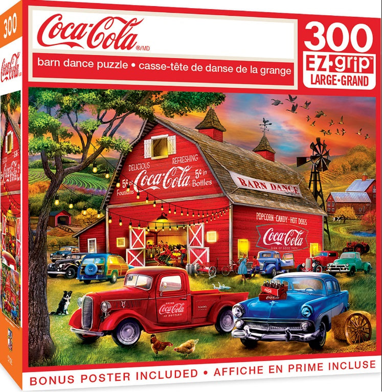 Coca-Cola Barn Dance 300pc Puzzle