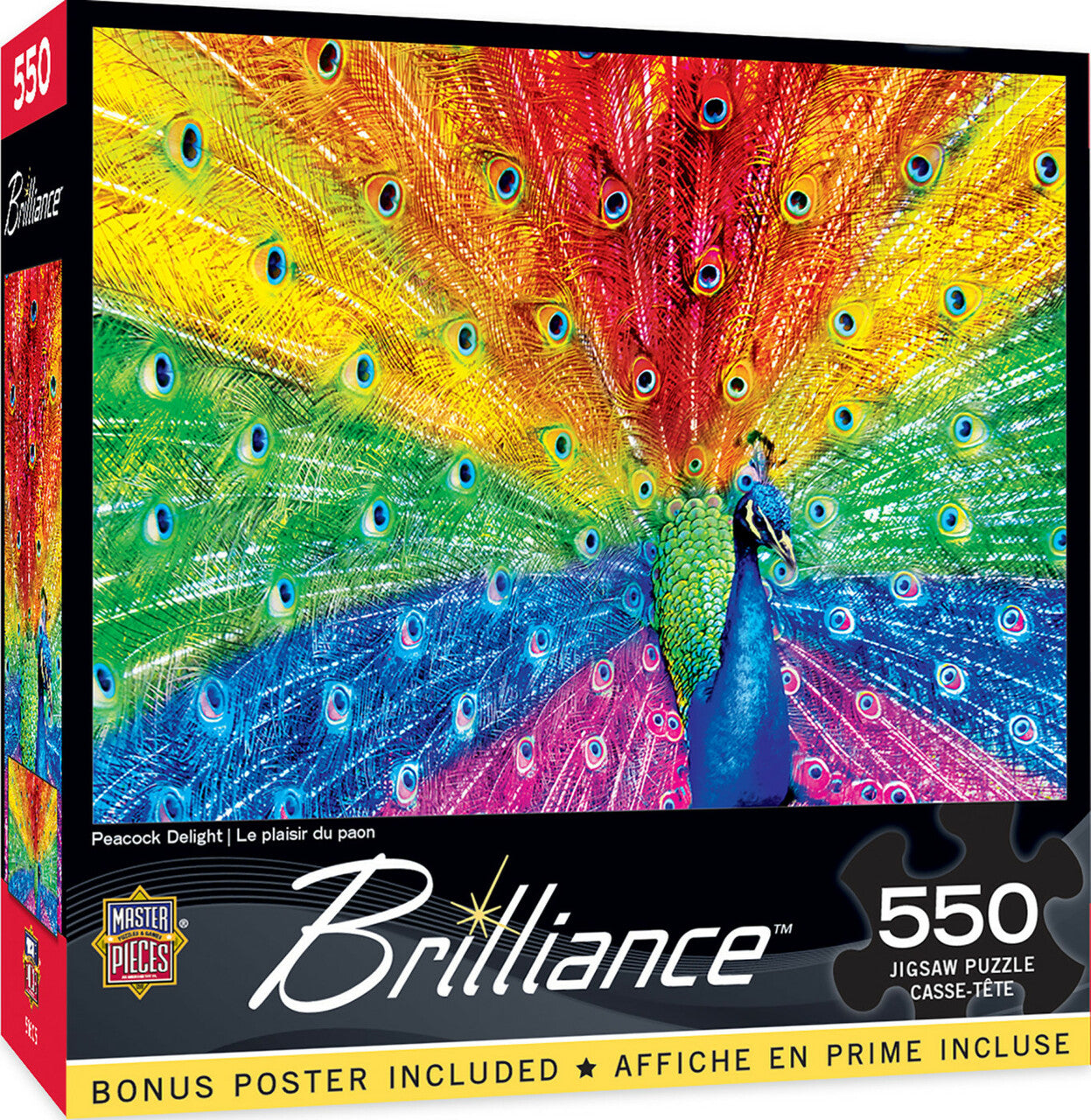 550pc Peacock Delight Puzzle