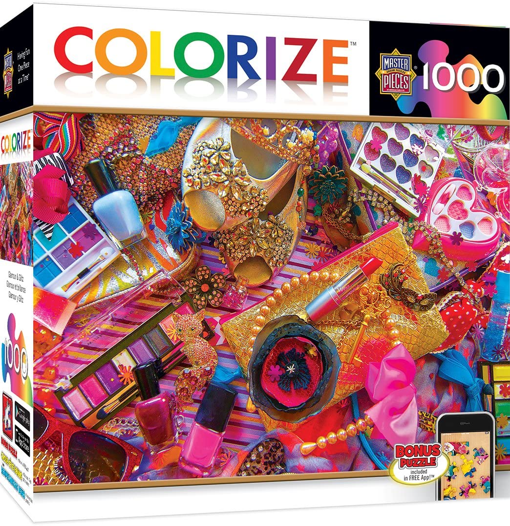 GLAMOUR&GLITZ 1000PC PUZZLE