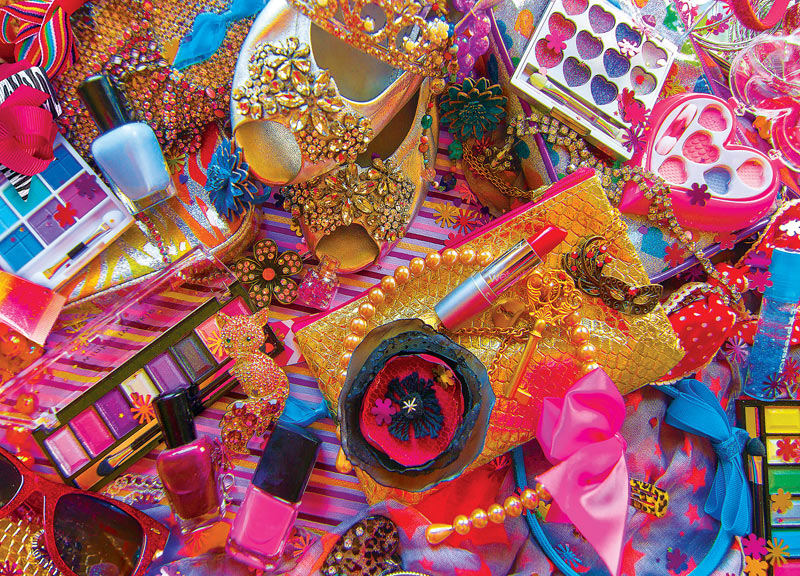 GLAMOUR&GLITZ 1000PC PUZZLE