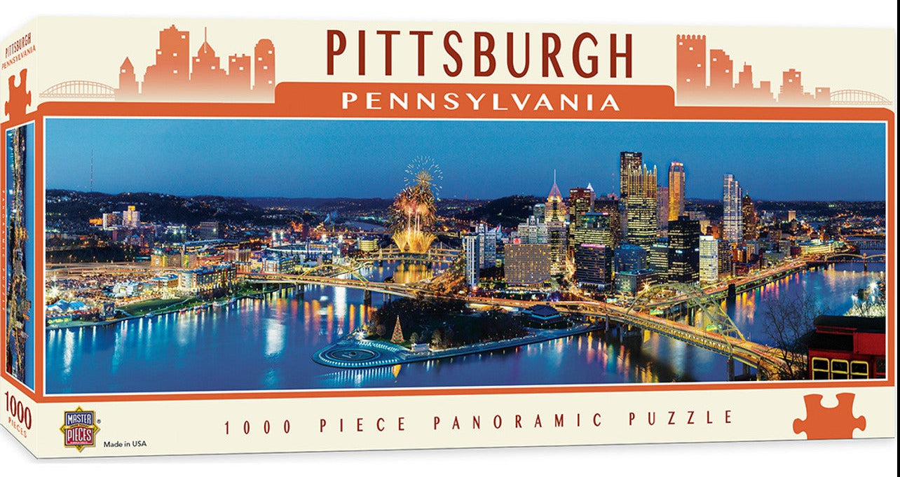 PITTSBURGH 1000PC PUZZLE PANOR