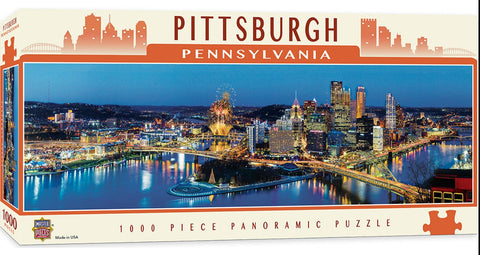 American Vista Panoramic Pittsburgh 1000pc Puzzle
