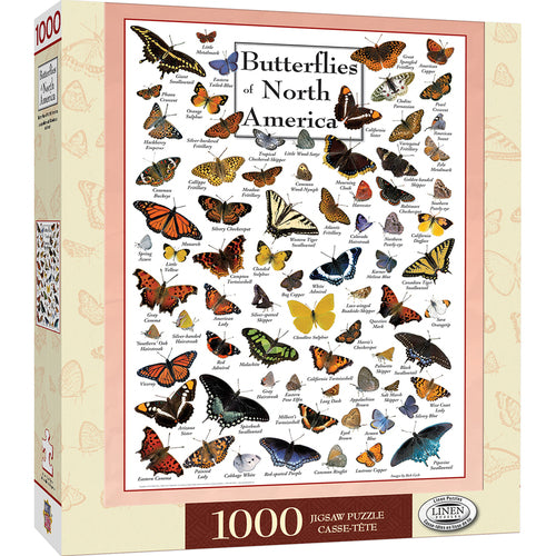 Butterflies of North America 1000pc Puzzle