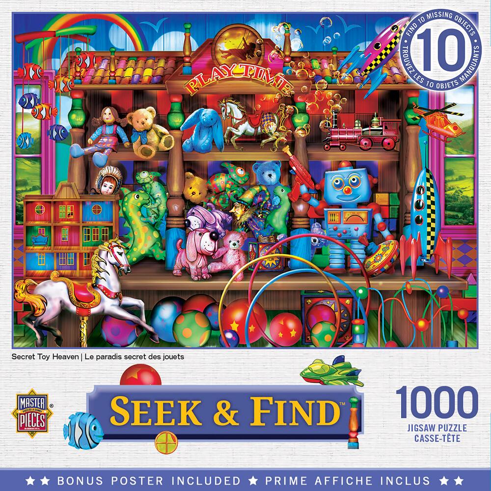 1000pc Secret Toy Heaven Puzzl