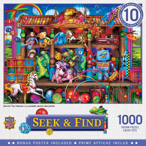 Secret Toy Heaven 1000pc Puzzle