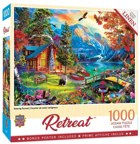 Retreat - Soaring Sunset 1000pc Puzzle