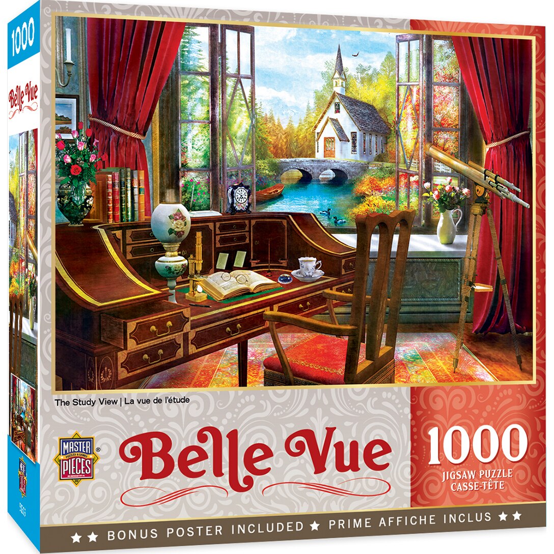 Belle Vue - The Study View 1000pc Puzzle