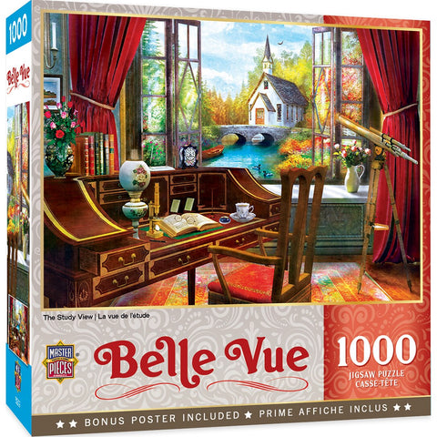 Belle Vue - The Study View 1000pc Puzzle