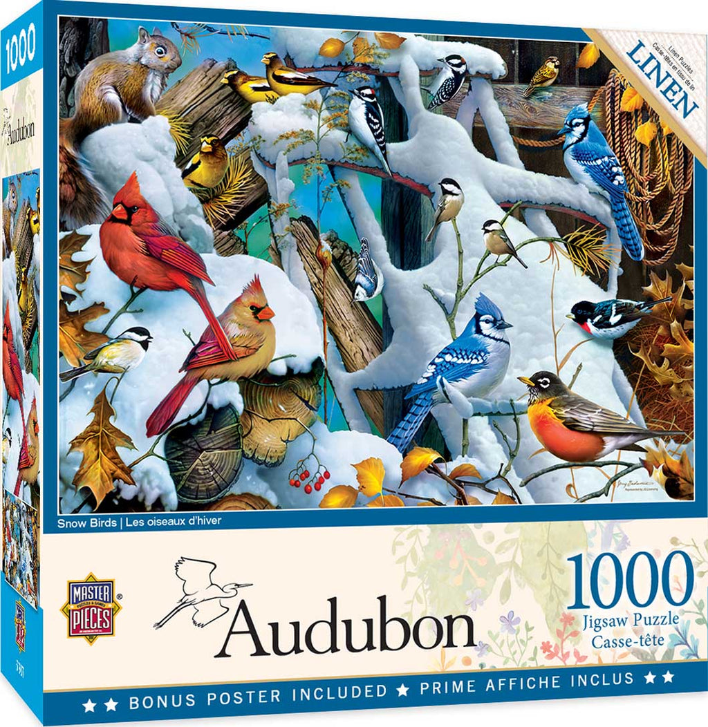 1000pc Snow Birds Puzzle