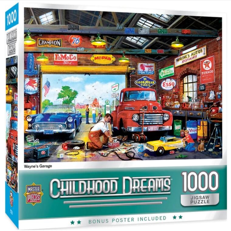 1000pc Wayne's Garage Puzzle