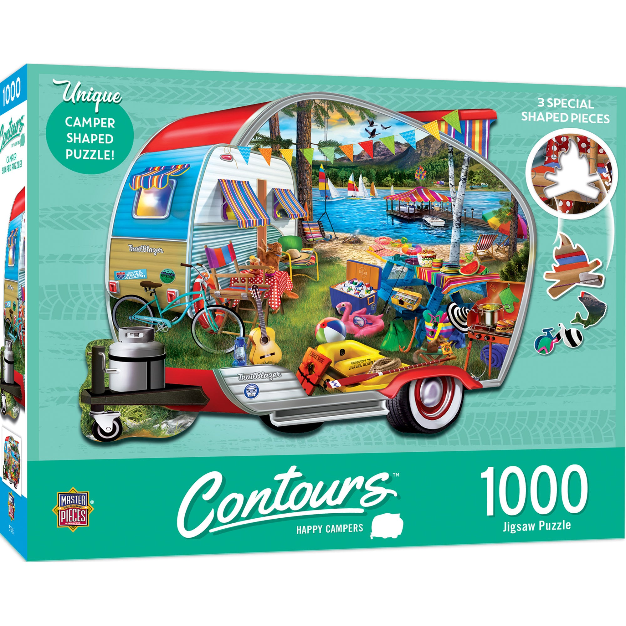 1000pc Happy Campers Puzzle