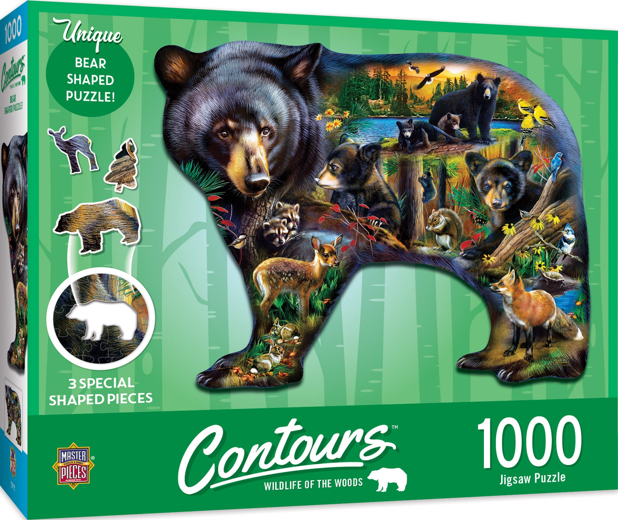 1000pc Wildlife o/t Woods Puzz