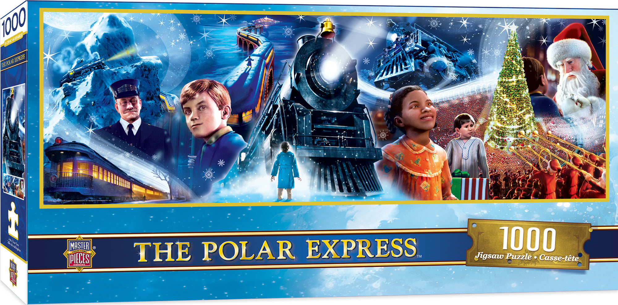 Polar Express Panoramic 1000pc Puzzle
