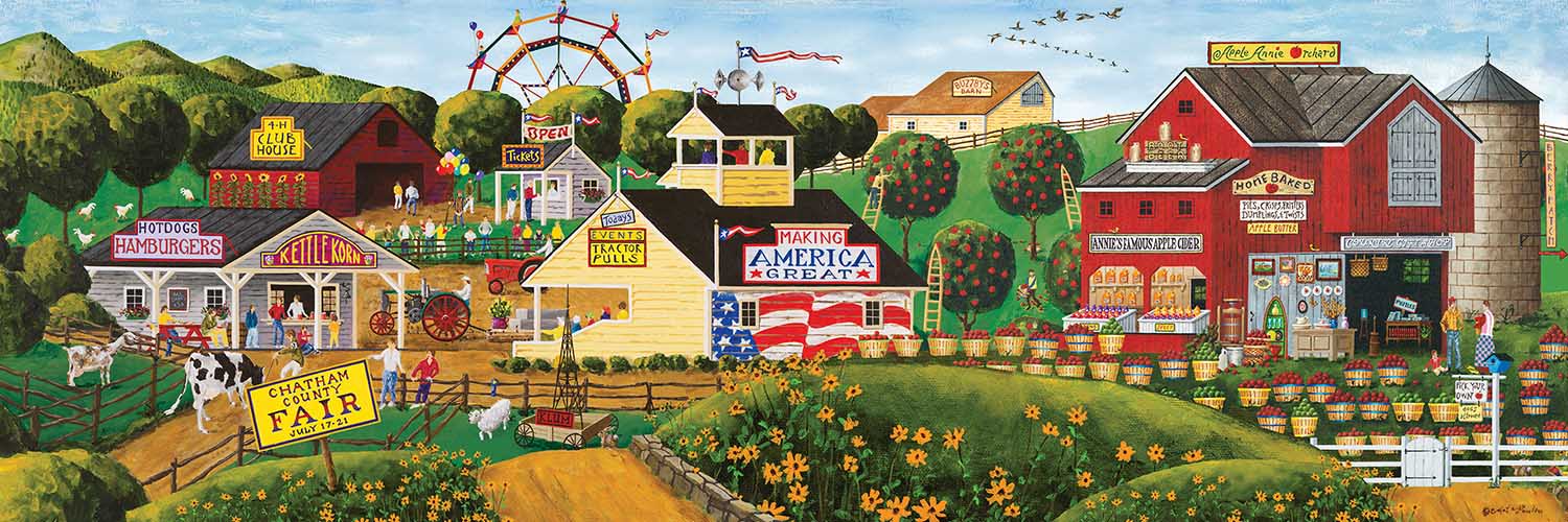 1000pc Apple Annie's Carnival