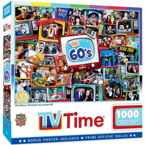 TV Time - 60s Shows 1000pc Puzzle
