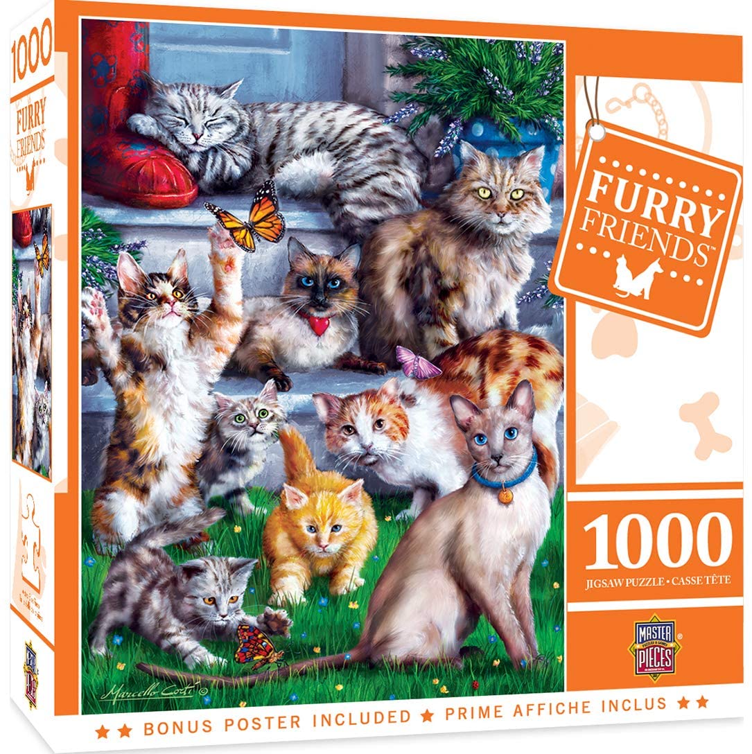 1000pc Cozy Kittens Puzzle