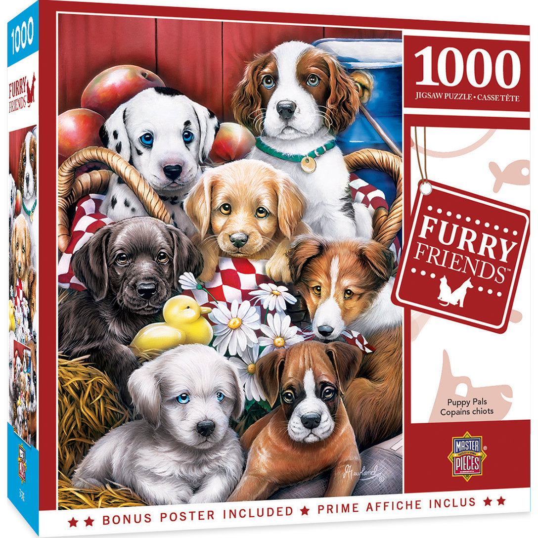 1000pc Puppy Pals Puzzle