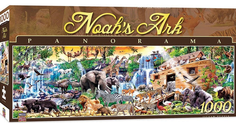 Noah's Ark Panoramic 1000pc Puzzle