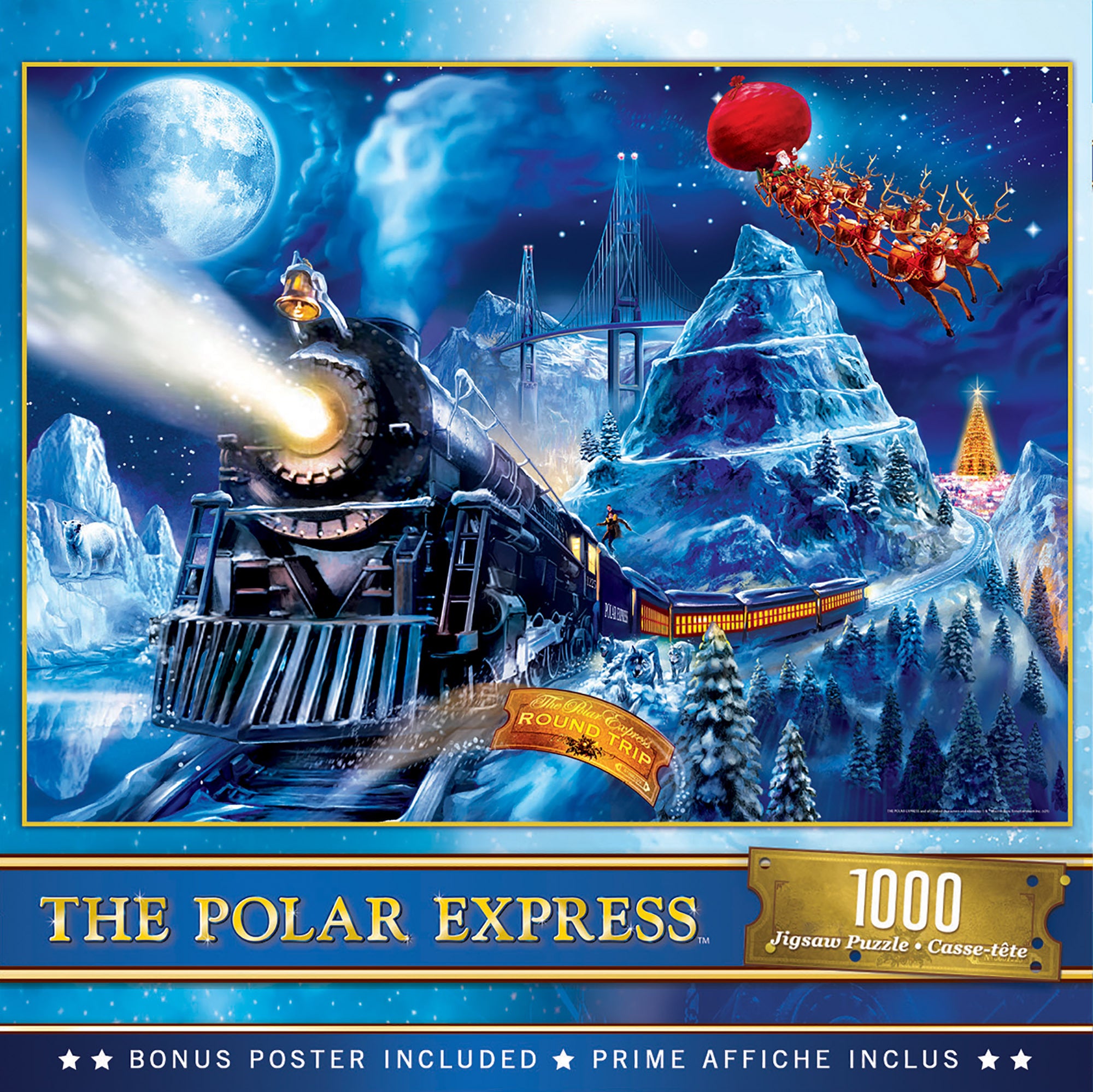 1000pc Polar Express Race Pole