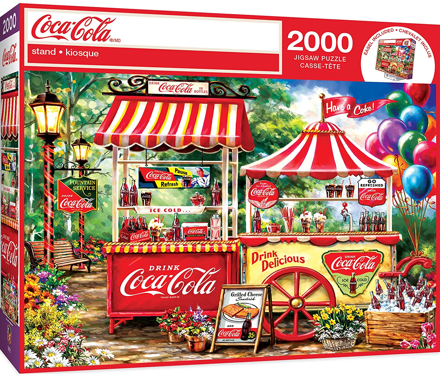 2000pc Coca-Cola Stand Puzzle