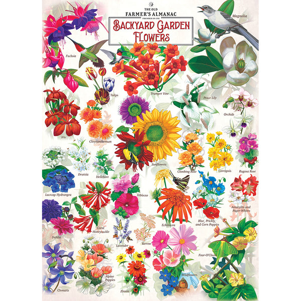 Garden Florals Linen 1000pc Puzzle