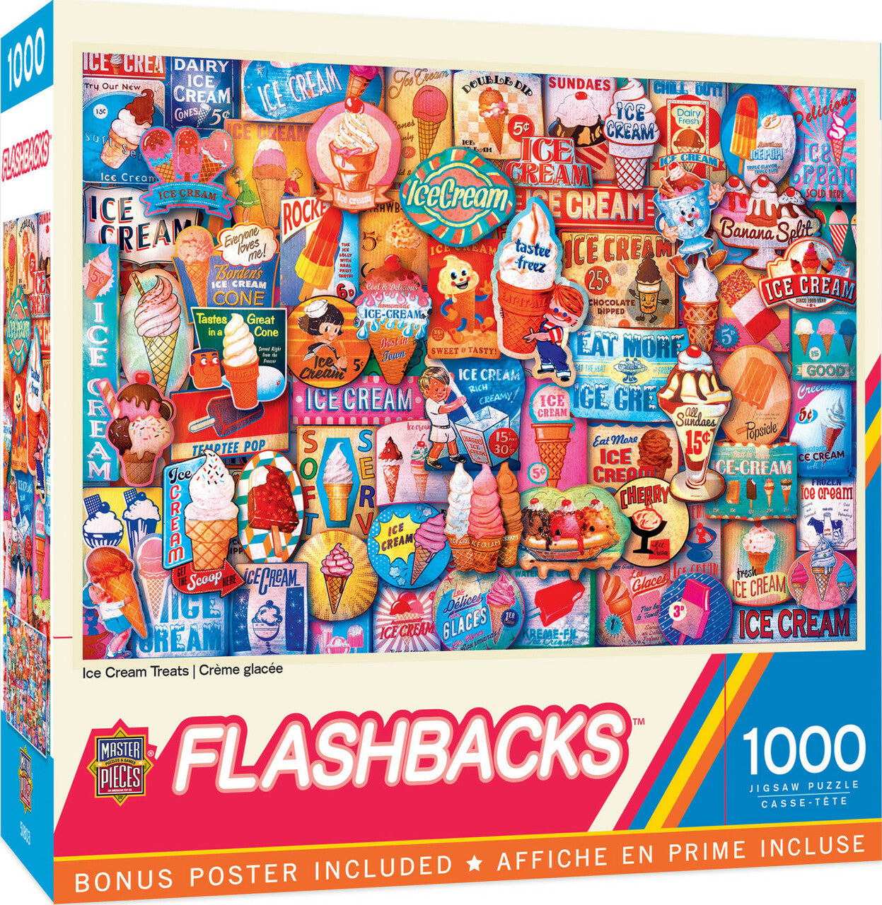 1000pc Ice Cream Treats Puzzle