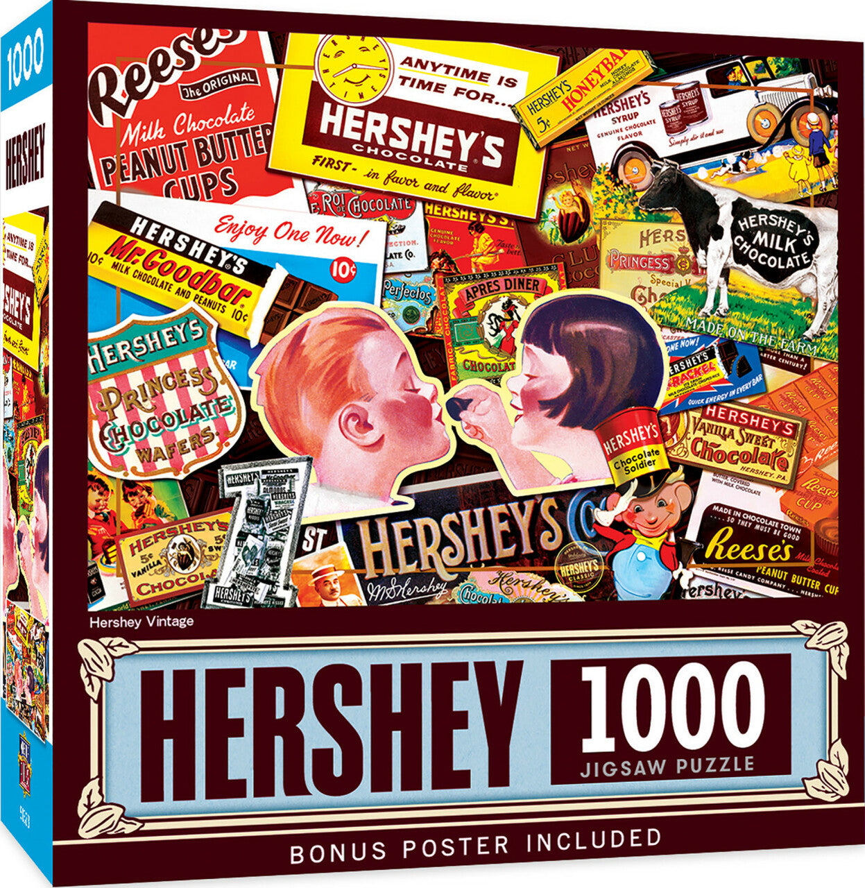1000pc Hershey's Vintage Puzzl