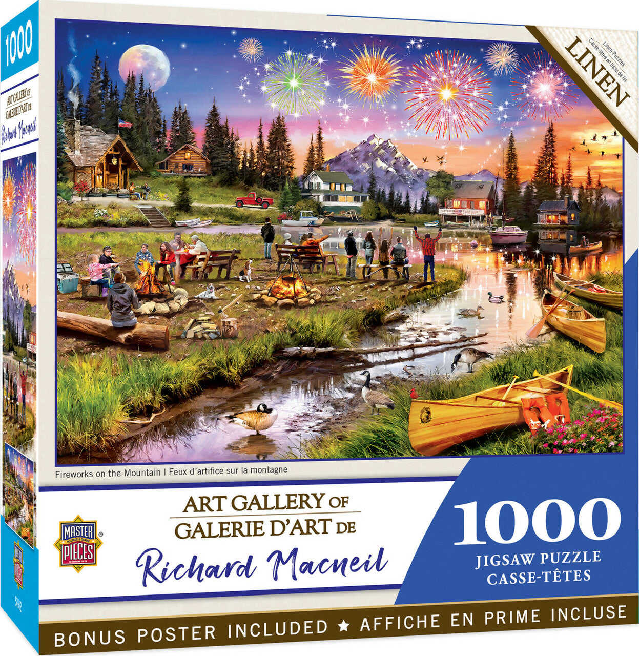 1000pc Fireworks on the Mounta
