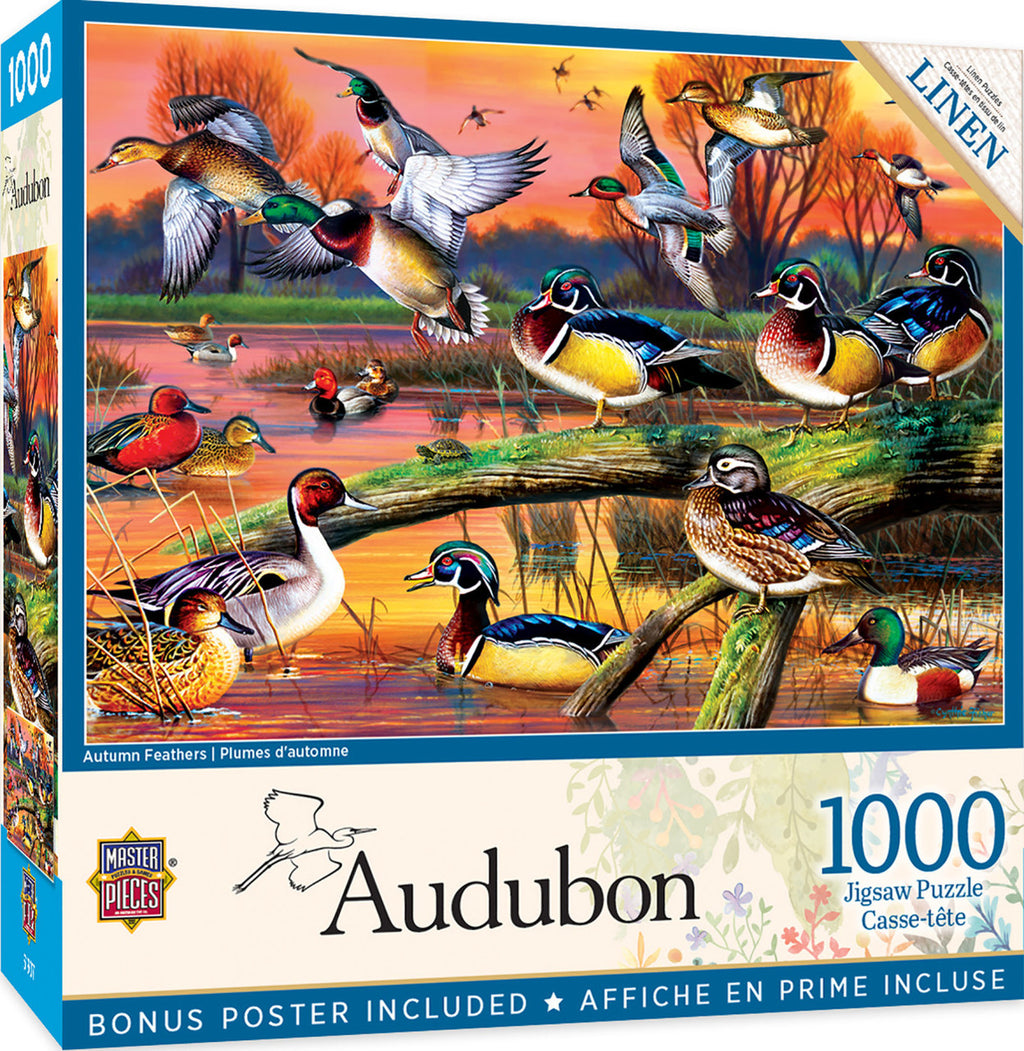 1000pc Autumn Feathers Puzzle