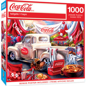 Coca-Cola Tailgate 1000pc Puzzle
