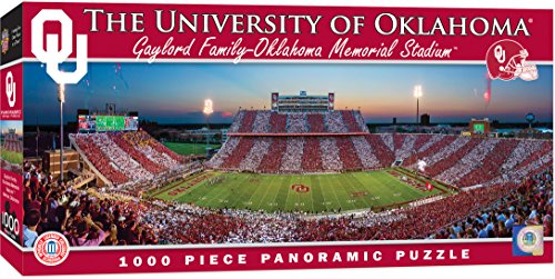 Oklahoma University 1000pc Panoramic Puzzle