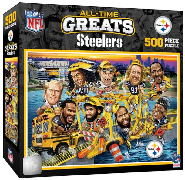 500pc Steelers Greats Puzzle