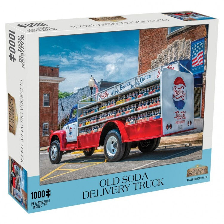 1000pc Old Soda Delivery Truck