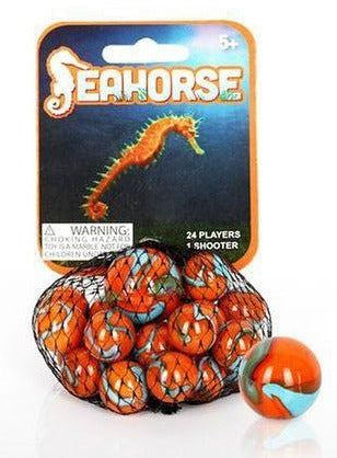 Seahorse Marbles Game Set 25 Piece