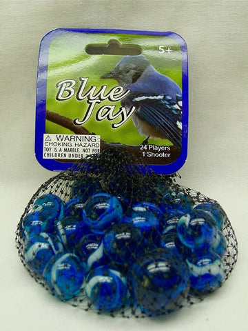 Mega Marbles Blue Jay Game Set 25 Piece