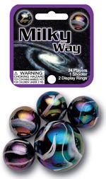 Mega Marbles Milky Way Game Set 25 Piece