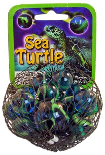 Mega Marbles Sea Turtle Game Net Set 25