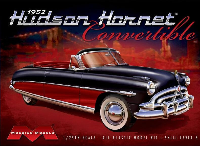 1/25 1952 Hudson Hornet Convertible
