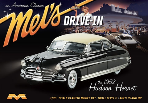 1/25 1952 Hudson Hornet Car Mel's Drive-In Model Kit