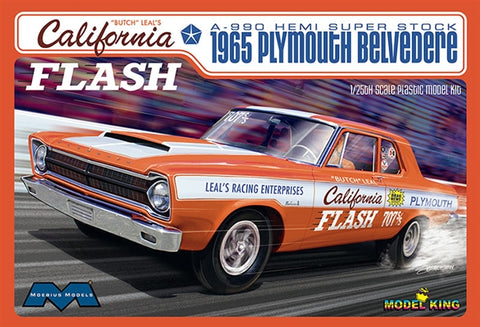 1/25 Butch Leal's 1965 Plymouth Belvedere Sedan "California Flash" A-990 Hemi Super Stock