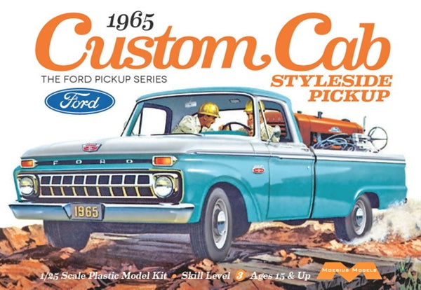 1/25 1965 Ford F-100 Custom Cab Styleside "Long Bed" Pickup