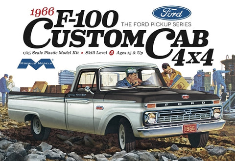 1/25 1966 Ford F-100 Custom Cab 4x4 Pickup