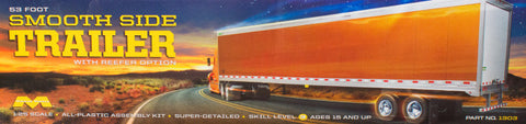 1/25 1953 Foot Smooth Side Trailer Kit