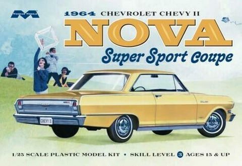 1/25 1964 Chevy II Nova Super Sport Coupe Kit