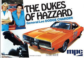 1/25 1969 General Lee Dodge Charger Plastic Model Kit