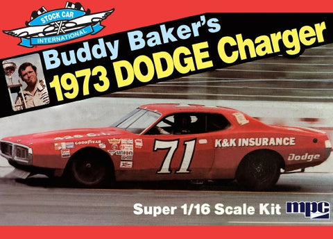 1/16 1973 Buddy Baker's Dodge Charger Stock Car
