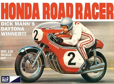 1/8 Dick Mann Honda 750 Road Racer Model Kit
