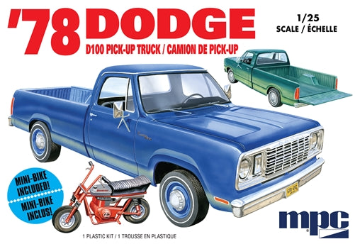 1/25 1978 Dodge D-100 Pickup 2T